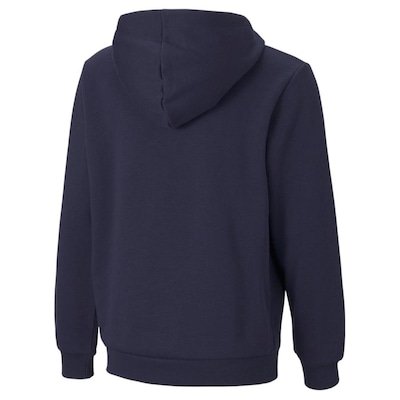 Blusão de Moletom com Capuz Puma Essentials Big Logo Fleece - Infantil - Foto 2