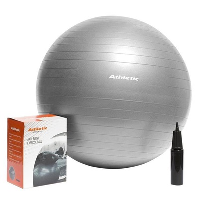 Bola de Ginástica Athletic Antiestouro Suporta 200Kg com Bomba - 65cm - Foto 5