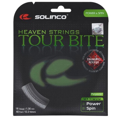 Corda Solinco Tour Bite Diamond Rough 16 1.30Mm - Set Individual - Foto 1
