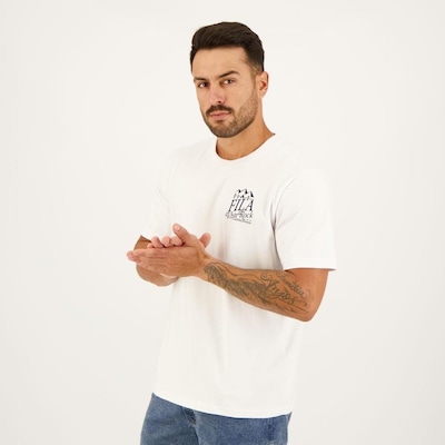 Camiseta Fila Mike Wr - Masculina - Foto 2