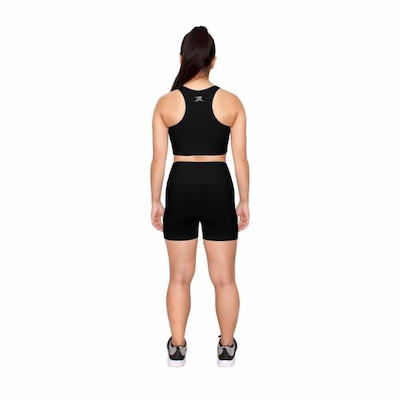 Conjunto Muvin Basic com Short + Top Nadador - Feminino - Foto 2