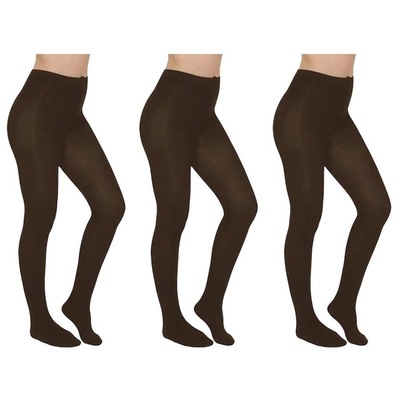 Kit Meias-Calças Selene Inverno Fio 80 - 3 Pares - Feminina - Foto 1