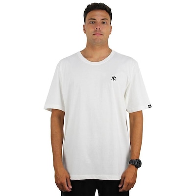 Camiseta New York Yankees Masculina New Era Manga Curta Mini Bordado - Foto 2