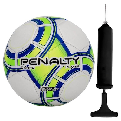 Bola de Futebol de Campo Penalty Player XXIII + Bombar de Ar - Foto 1
