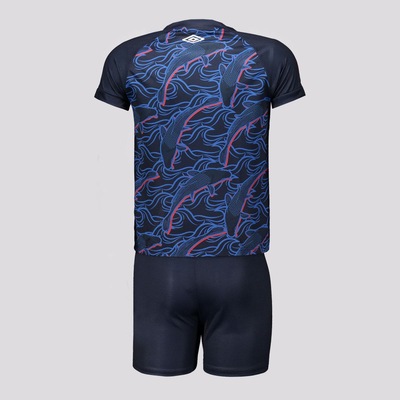 Kit de Uniforme do Santos Iii 2023 Umbro - Infantil - Foto 2