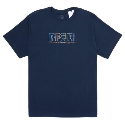 Camiseta Rip Curl Big Front Repeater - Masculina - Foto 1