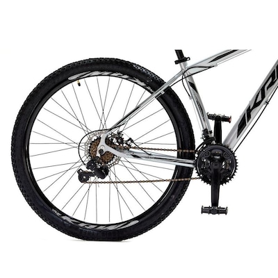 Bicicleta Aro 29 Krw Alumínio - Freio a Disco Suspensão Dianteira Mountain Bike S1 - 24 Velocidades - Adulto - Foto 3