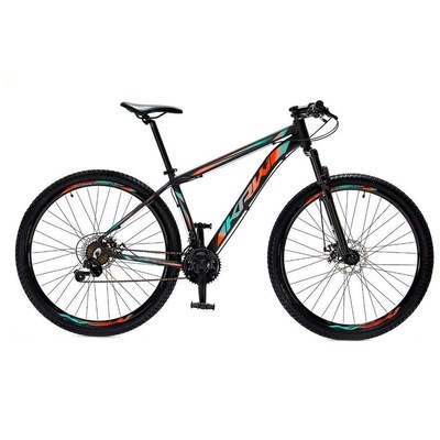 Bicicleta Aro 29 Krw Alumínio Shimano - Freio a Disco Suspensão Mountain Bike S4 - Câmbio Shimano - 24 Velocidades - Adulto - Foto 3