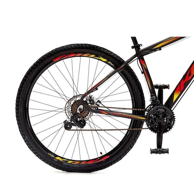 Bicicleta Aro 29 Krw Alumínio Shimano - Freio a Disco Suspensão Mountain Bike S4 - Câmbio Shimano - 24 Velocidades - Adulto - Foto 3