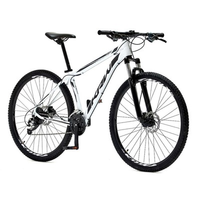 Bicicleta Aro 29 Krw Alumínio - Freio Hidráulico Suspensão Dianteira Mountain Bike S8 - 27 Velocidades - Adulto - Foto 2