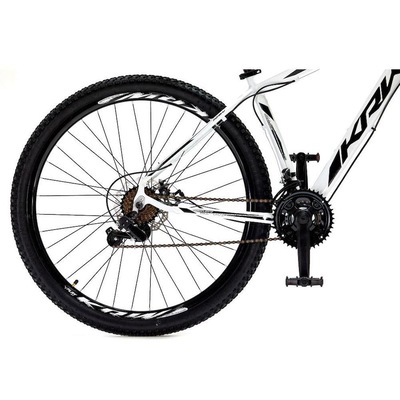 Bicicleta Aro 29 Krw Alumínio - Freio Hidráulico Suspensão Dianteira Mountain Bike S8 - 27 Velocidades - Adulto - Foto 3
