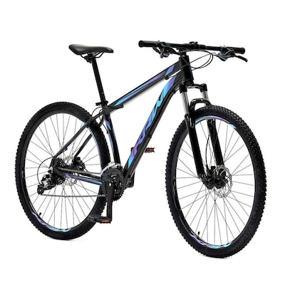 Bicicleta Aro 29 Krw Alumínio - Freio Hidráulico Suspensão com Trava Mountain Bike S9 - 27 Velocidades - Adulto - Foto 6