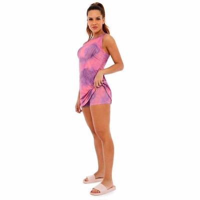 Vestido Alto Giro Microway Costas Nadador - Feminino - Foto 4