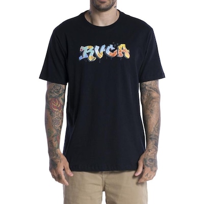 Camiseta Rvca Black Book - Masculina - Foto 1