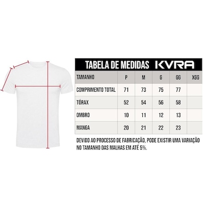 Camiseta Kvra 300 - Masculina - Foto 6