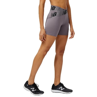 Shorts New Balance Relentless Fitted Feminino - Foto 2