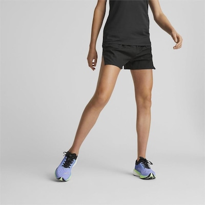 Shorts Puma Run Ultraweave Split Running - Feminino - Foto 3