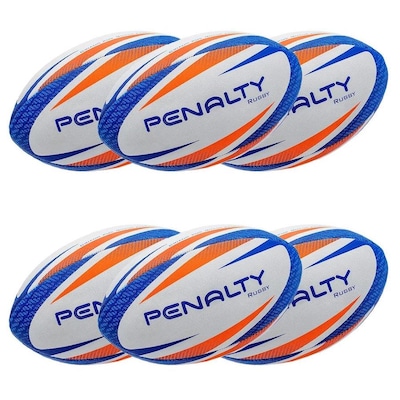 Kit Bolas de Rugby Penalty Ix - 6 Unidades - Foto 1
