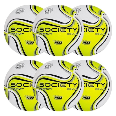 Kit de Bolas de Society Penalty 8 X - 6 Unidades - Foto 1