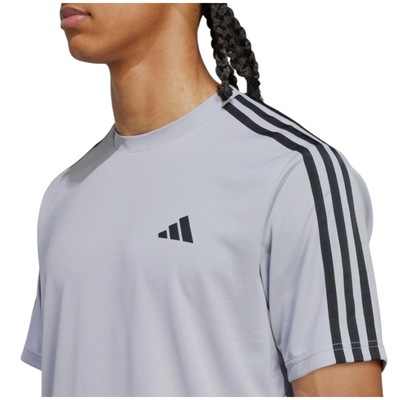 Camiseta adidas Essentials 3 Listras - Masculina - Foto 3