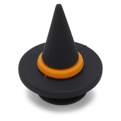 Jibbitz Crocs Halloween Chapéu de Bruxa Único - Foto 1