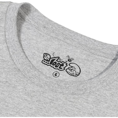 Camiseta Lost Smurfs Inked Sm24 - Masculina - Foto 3