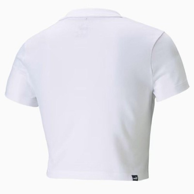 Blusa Cropped Puma Essentials Slim - Feminina - Foto 2