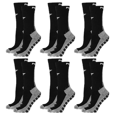 Kit Meias 3/4 Penalty Grip - 6 Pares - Infantil - Foto 1