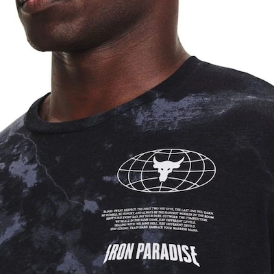 Camiseta Under Armour Project Rock Ip S - Masculina - Foto 4