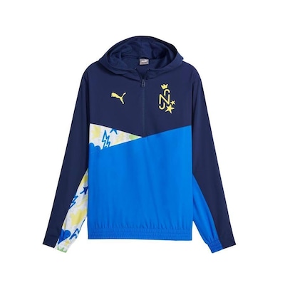 Jaqueta com Capuz Neymar Jr Puma Football - Masculina - Foto 1