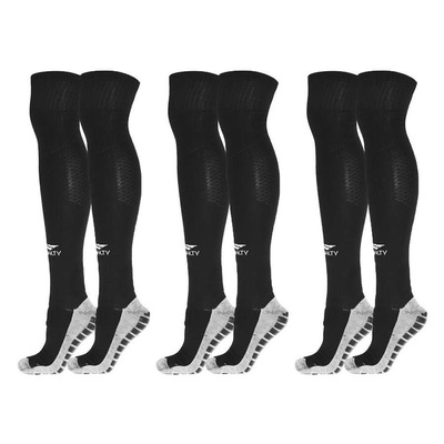 Kit Meiões Penalty Grip Max - 3 Pares - 39 A 44 - Adulto - Foto 1