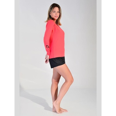 Camiseta Shark Manga Longa Shf23I062 - Feminina - Foto 4