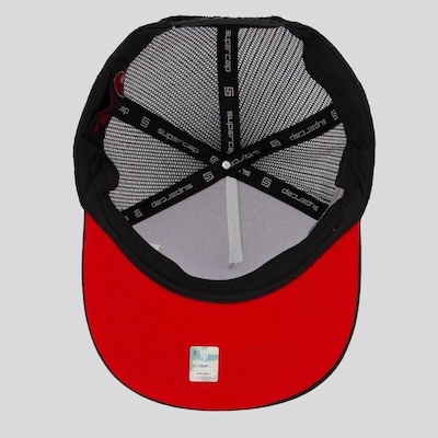Boné Aba Curva do Flamengo Supercap Americano - Snapback - Adulto - Foto 4