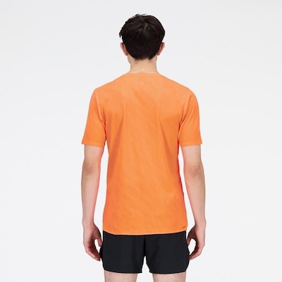 Camiseta New Balance Q Speed Jacquard - Masculina - Foto 5