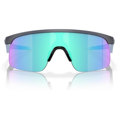 Óculos de Sol Unissex Oakley Resistor Blue Steel Prizm Sapphire - Foto 4