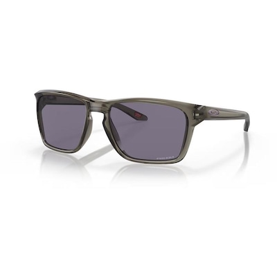 Óculos de Sol Unissex Oakley Sylas Grey Smoke Prizm Grey - Foto 5
