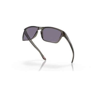 Óculos de Sol Unissex Oakley Sylas Grey Smoke Prizm Grey - Foto 6