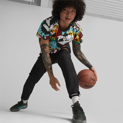 Calça Puma Breakdown Cargo Basketball - Masculina - Foto 4