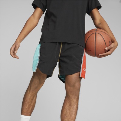 Shorts Puma Blocked Shot Basketball - Masculino - Foto 1