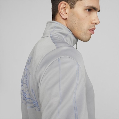 Jaqueta Puma Track Mercedes-Amg Petronas Mt7 Motorsport - Masculina - Foto 4