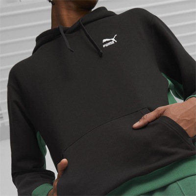 Blusão de Moletom com Capuz Puma Classics Block - Masculino - Foto 5