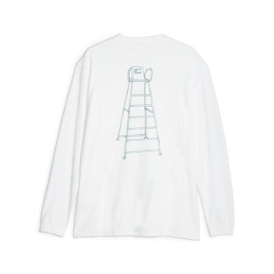 Camiseta Puma Manga Longa Service Line Mmq - Unissex - Foto 1