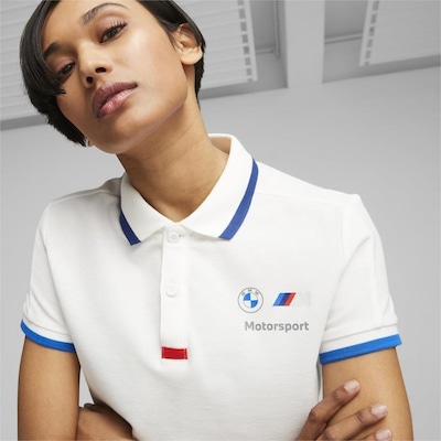 Camisa Polo Puma Bmw M Motorsport - Feminina - Foto 3