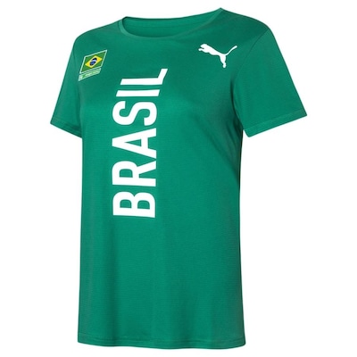 Camiseta Puma Cbat Promo - Feminina Camiseta Cbat Promo - Feminina - Foto 1