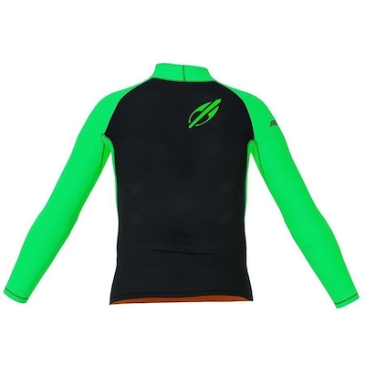 Camiseta Manga Longa Mormaii Policloropreno 1mm Ultra Skin Surfe 2022 - Infantil - Foto 2
