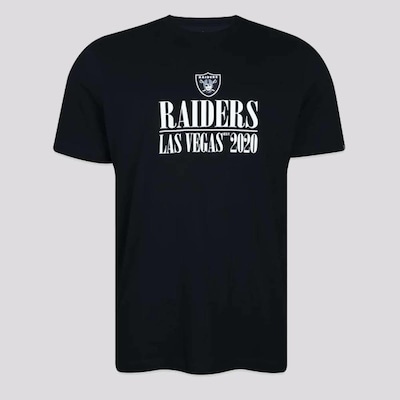 Camiseta New Era NFL Las Vegas Raiders Classic - Masculina - Foto 1