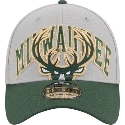 Boné New Era 39Thirty Stretch Fit Milwaukee Bucks Nba Tip-Off 2023 - Fechado - Adulto - Foto 3