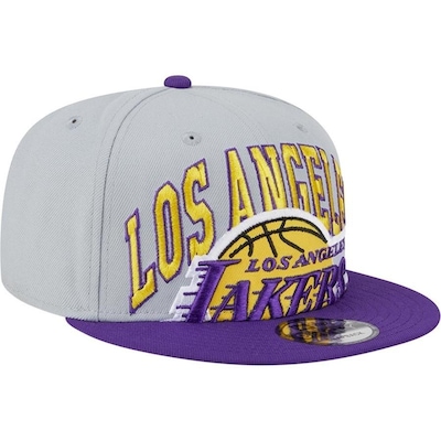 Boné Aba Reta New Era 9Fifty Los Angeles Lakers Nba Tip-Off 2023 - Snapback - Adulto - Foto 2