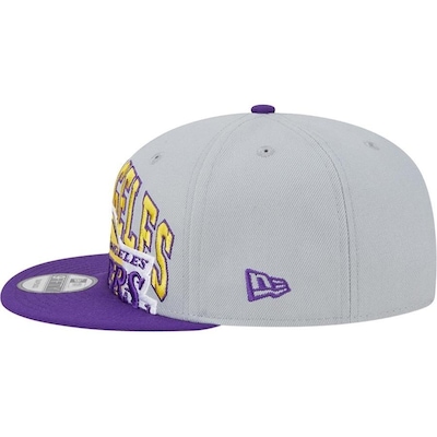 Boné Aba Reta New Era 9Fifty Los Angeles Lakers Nba Tip-Off 2023 - Snapback - Adulto - Foto 4