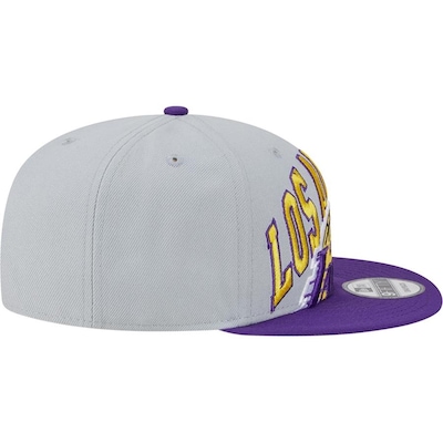 Boné Aba Reta New Era 9Fifty Los Angeles Lakers Nba Tip-Off 2023 - Snapback - Adulto - Foto 5
